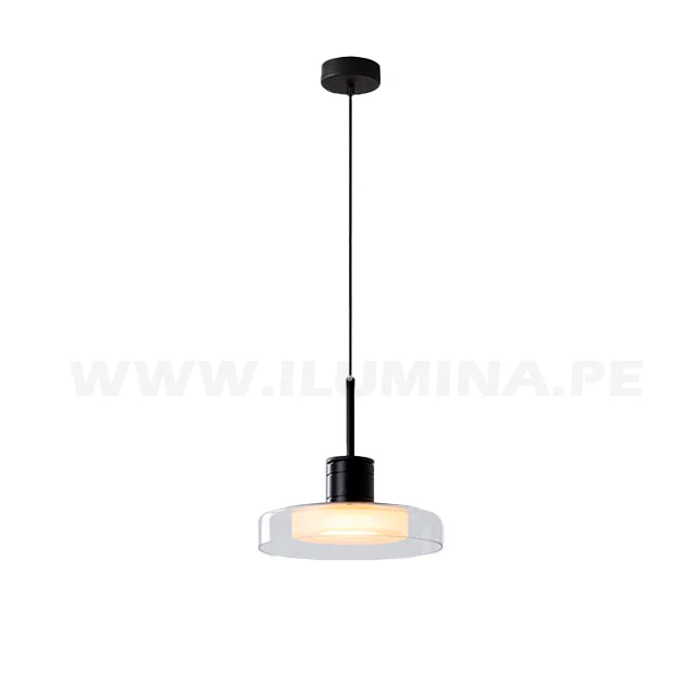 LÁMPARA COLGANTE LED DE VIDRIO TRICOLOR ARENE - Image 8