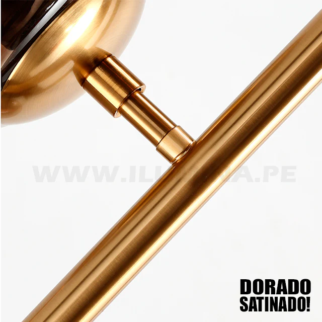 LÁMPARA COLGANTE AMBER LINE GOLD LED - Image 21