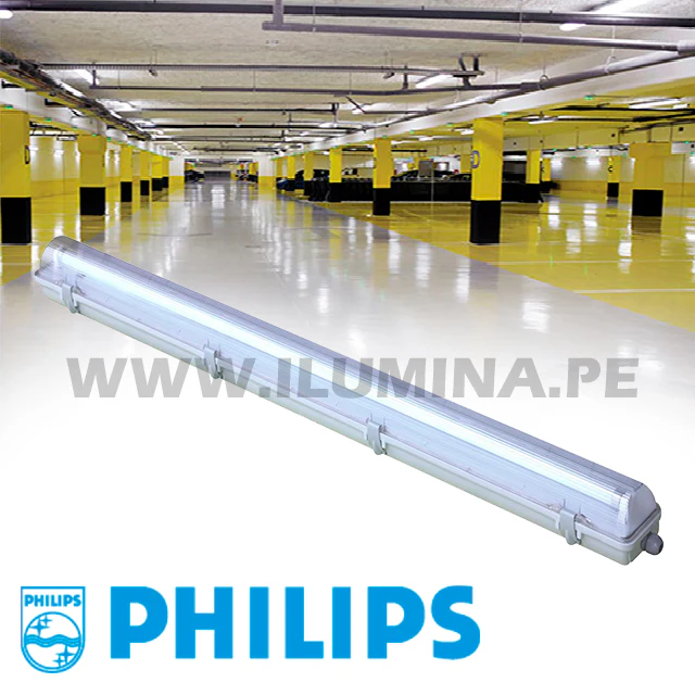 LUMINARIA HERMÉTICA TIPO INDIKO LED 1.20M PHILIPS 01LUZ LUZ INTERMEDIA - Image 4