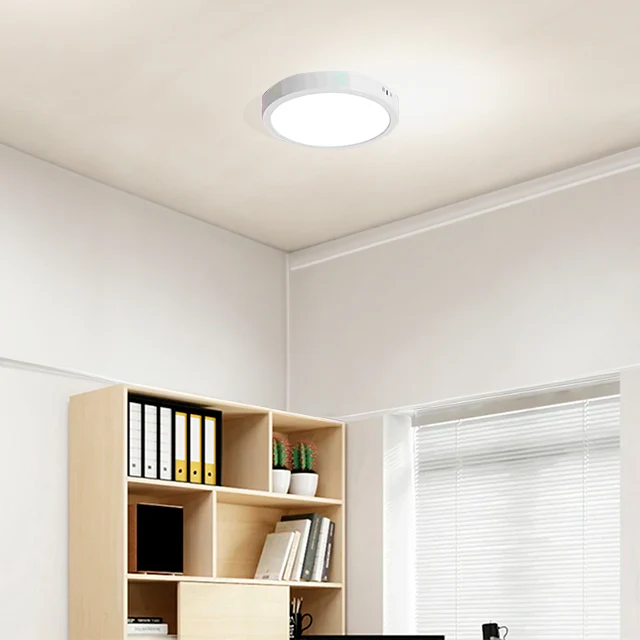 PANEL LED SIMPLE CIRCULAR 6W ADOSABLE LUZ CÁLIDA 3000K - Image 3