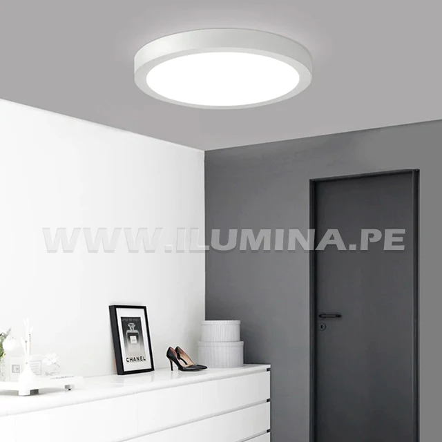 PANEL LED SIMPLE CIRCULAR 6W ADOSABLE LUZ CÁLIDA 3000K - Image 9