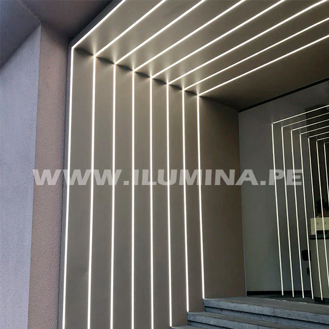 PERFIL DE ALUMINIO 2.00MTS EMPOTRABLE PARA CINTA LED - Image 6