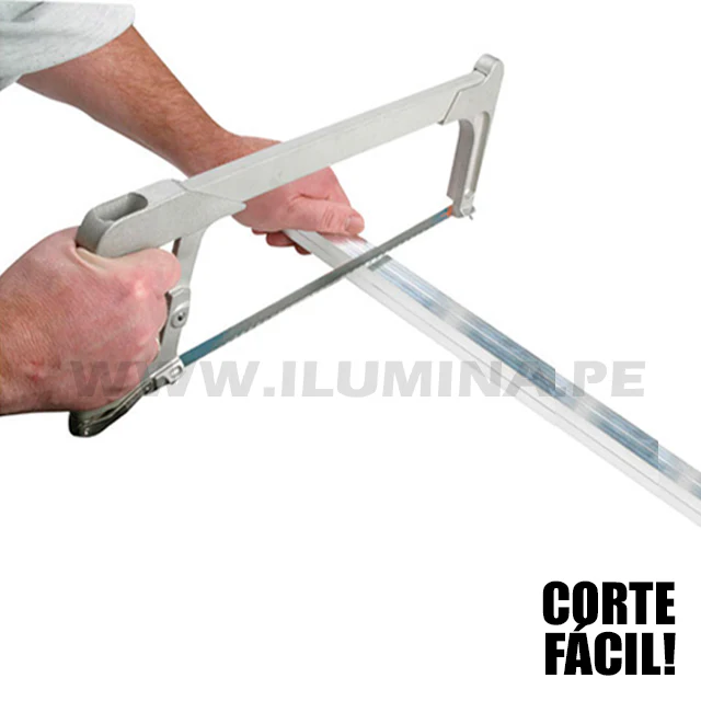 PERFIL DE ALUMINIO 3.00MTS ADOSABLE PARA CINTA LED - Image 12