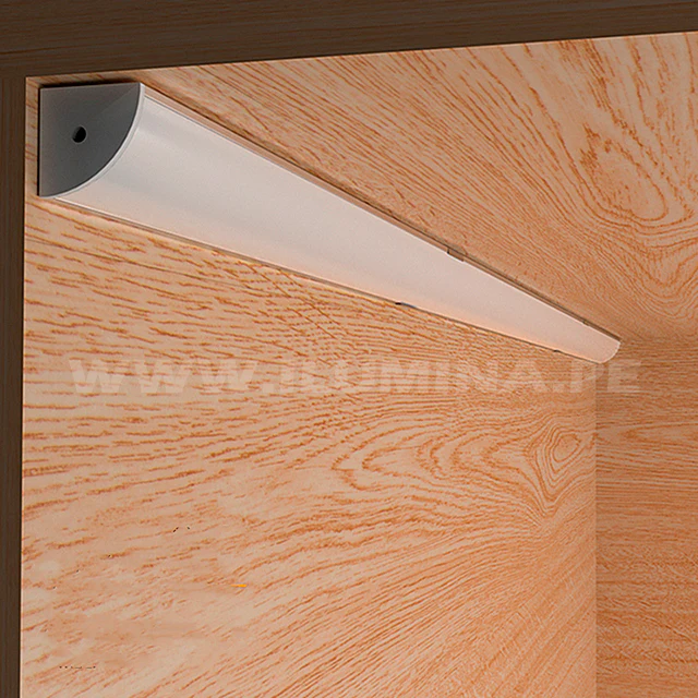 PERFIL ESQUINERO DE ALUMINIO 2.00MTS ADOSABLE PARA CINTA LED - Image 7