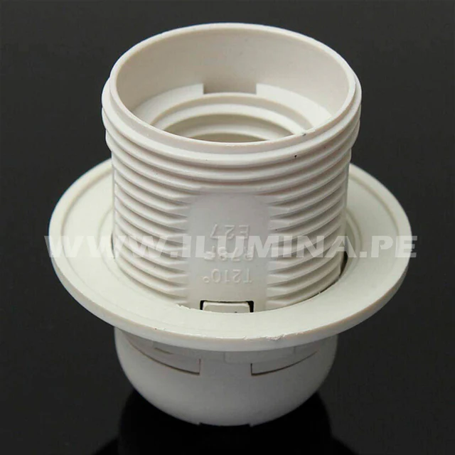 SOCKET IMPORTADO PARA LÁMPARA E27 BLANCO - Image 6