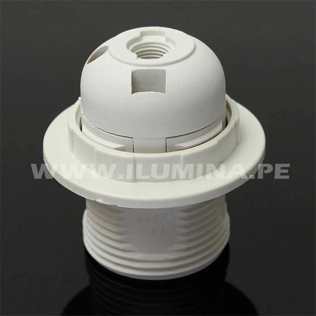 SOCKET IMPORTADO PARA LÁMPARA E27 BLANCO - Image 8