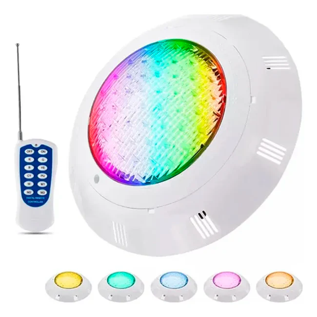 SPOT SUMERGIBLE LED 45W ACUÁTICO PARA PISCINAS RGB - 12 VOLTIOS + CONTROL REMOTO - Image 11