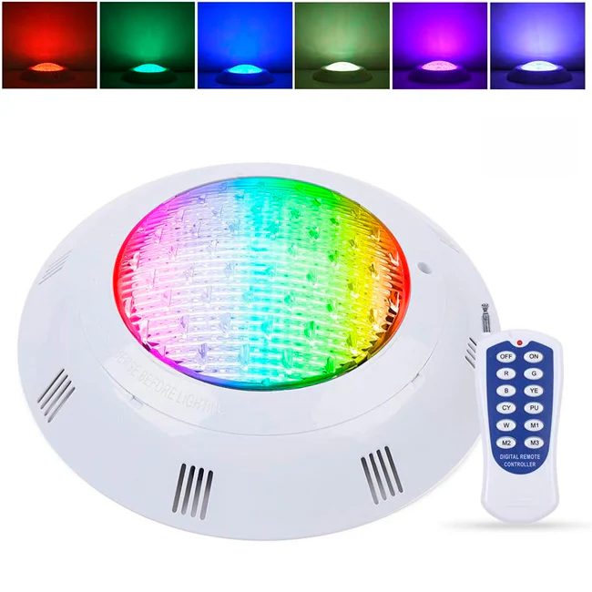 SPOT SUMERGIBLE LED 45W ACUÁTICO PARA PISCINAS RGB - 12 VOLTIOS + CONTROL REMOTO - Image 7
